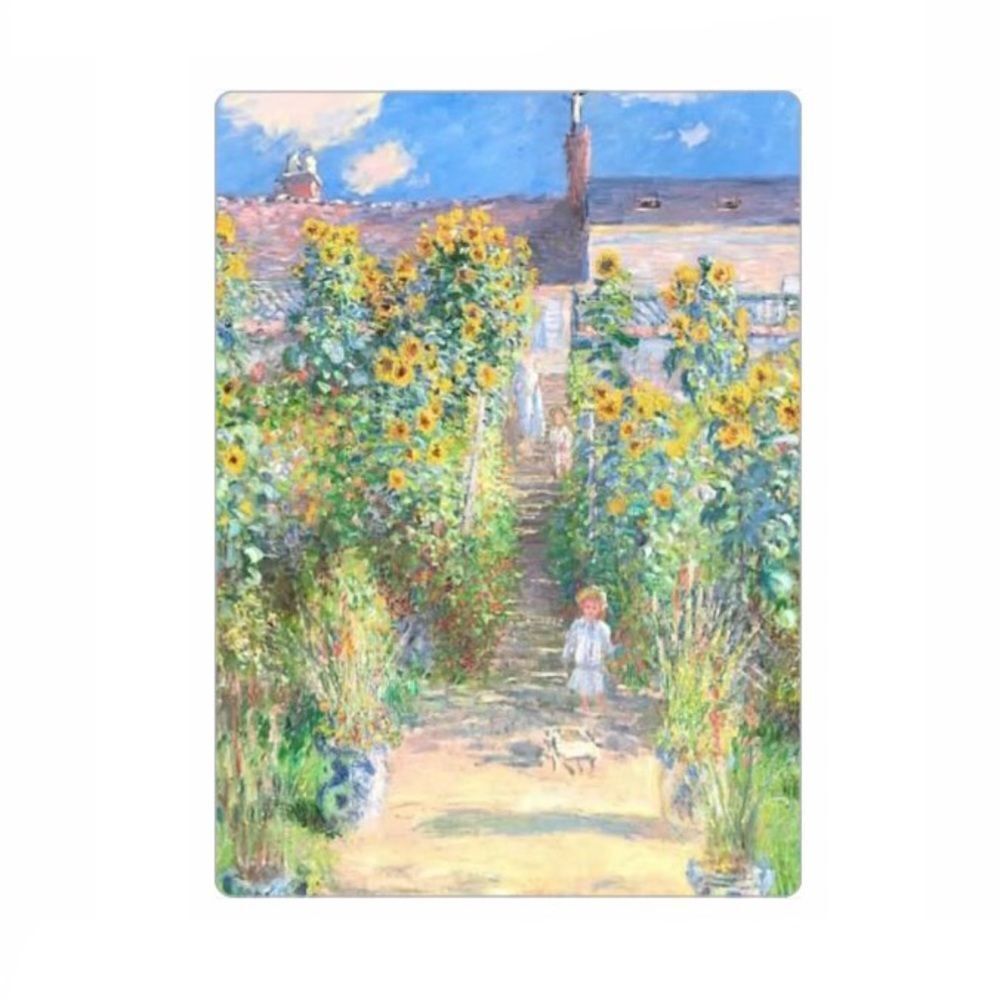Monet The Artist’s Garden at Vtheuil Magnet